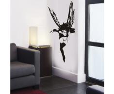 INDIGOS 4052166008013 Wandtattoo w102 Elfe, Fantasy, Erotik Wandaufkleber 120 x 71 cm, schwarz