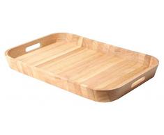 Continenta Gummibaumholz Tablett 3281 53 x 35 x 5 cm
