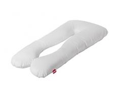 Abeil Kissen Styler-Schwangerschaft, Perkal-Baumwolle, weiß, 140 x 75 x 20 cm