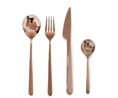 MEPRA Linea Bronzo Besteck Set, 24-Teilig