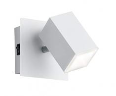 Trio Leuchten LED Strahler Lagos 827890131, Metall, Weiß matt, 8 Watt, Switch Dimmer