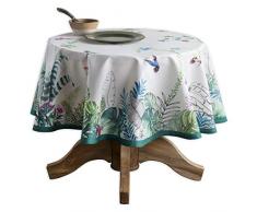 Maison d Hermine Tropiques 100% Baumwolle Tischdecke 63-Zoll-Runde.