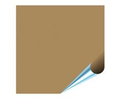 Fliesenaufkleber fÃ¼r Bad und KÃ¼che - 15x15 cm - hellbraun glÃ¤nzend - 50 Fliesensticker fÃ¼r Wandfliesen