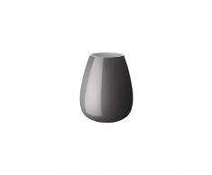 Villeroy & Boch Drop Vase Pure Stone, 22,8 cm, Glas, Grau