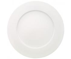 Villeroy & Boch 10-4545-2680 Anmut Gourmetteller, Porzellan, weiÃ, 44.5 x 33.2 x 4 cm, 1 Einheiten