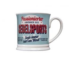 H & H Becher, Porzellan, Mehrfarbig, 12 x 8.7 x 8.7 cm