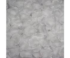 Magik 1000 St Seiden Blumen Rosenblätter Hochzeit Party Tischdekorationen, Verschiedene Möglichkeiten (2000 Weiß)