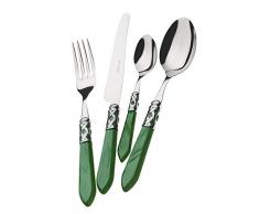 Bugatti - Aladdin Grun Besteckgarnitur Edelstahl 24 teilig