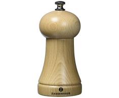 Zassenhaus Salzmühle, Holz, Braun, 5.5 x 5.5 x 13 cm