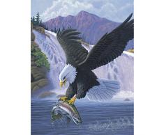 Royal Brush verschiedenen Junior kleine Malen nach Zahlen Kit 8.75-inch X 11.75-inch, Sanctuary