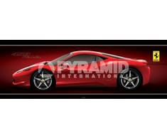 1art1 48649 Ferrari - 458 Italia Tür-Poster (158 x 53 cm)