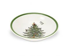Spode Weihnachtsbaum Weihnachtsbaum-Müslischale mehrfarbig