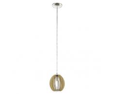 EGLO COSSANO Hängeleuchte, Stahl, 40 W, nickel-matt