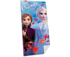 Die Eiskönigin 2 Baumwolle Referenz KD Strandtuch, Unisex, für Erwachsene, Mehrfarbig (Mehrfarbig), Einheitsgröße