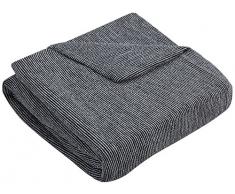 Zebra Textil Sofa, Grau