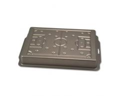 Städter Backform: Fußballfeld Grau