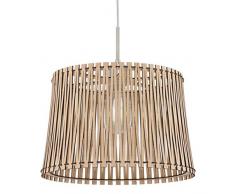 EGLO SENDERO Hängeleuchte Ø 38 cm, Stahl, 60 W, nickel-matt