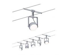 3983 Wire System OrbLED 5x4W Weiß/Chrom matt 230/12V Seilleuchte Seillampe Deckenleuchte Deckenbeleuchtung LED