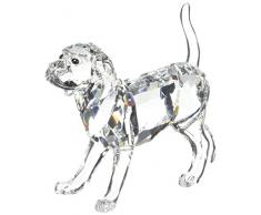 Swarovski Beagle Figur, Glas, transparent, 5.7x7x2.6 cm