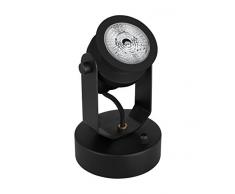 Osram Vintage Edition 1906, Decospot Single, Schwarz, Wand- und Deckenleuchte, IP20, inklusive Leuchtmittel, Aluminiumgehäuse