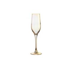 Creatable, 21345, Serie SHINY Gold, Sektkelch 4 teilig, Glas