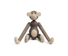 Kay Bojesen Holzfigur, Holz, Braun, 7.5 x 7.5 cm