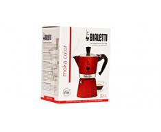 Bialetti 9323 Espressokocher Moka Color Emotion für 6 Tassen
