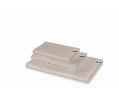 möve Piquée Gästetuch 40 x 70 cm aus 100% Baumwolle, cashmere