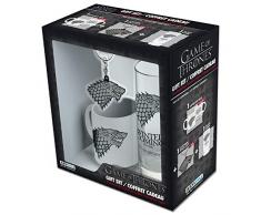 ABYstyle ABYPCK085 Game of Thrones Geschenkbox Becher mit Schlüsselanhänger und starkem Becher für Erwachsene