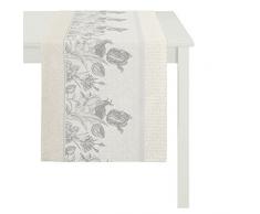 APELT Tulip 48x140 Fb. 28 Tischläufer 48 x 140 cm, Tulpenwiese