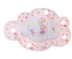 Elobra Kinderzimmerlampe Prinzessin Lillifee Ballonschaukel, Deckenleuchte, Holz, rosa, 130995