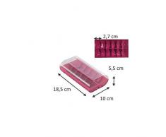 Silikomart 25.352.99.0065 Set PRET PRÖST-À-Biscuits: Hermetische Boxen für Ihre Süßigkeiten, Kunststoff