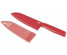 KUHN RIKON 23946 Messer Colori 1 Kochmesser rot 28,7 cm Edelstahl antihaftbeschichtet m. Klingenschutz