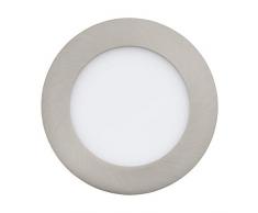 EGLO Einbauleuchte, Metallguss, Integriert, 5.5 W, nickel-matt