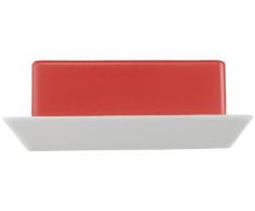 Arzberg Form 3330 Küchenfreunde Butterdose mit Deckel rot im Geschenkkarton