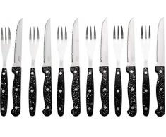 STONELINE Steakbesteck Set, 12-teilig