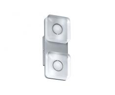 Paulmann Wandleuchte, Verschiedene Materialien, Integriert, Silber