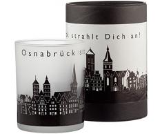 Stadtbummler Windlicht, Transparent