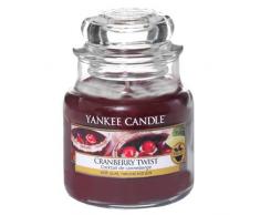 YANKEE CANDLE 1342503E Small Jar Cranberry Twist Kerzen