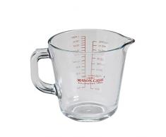 Mason Cash Messbecher, Borosilikatglas, transparent, 15,5 x 11,5 x 11,5 cm