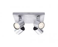 Philips myLiving LED Spot Runner, 3.5W, inkl. Leuchtmittel, 4-flammig, aluminium