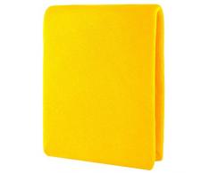 CelinaTex Aqua Wasserbett Boxspringbett Spannbettlaken 180x200-200x220 cm Zitronen gelb Baumwolle Bettlaken Elastan