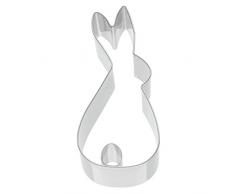 Kaiser Plätzchen Ausstecher, Oster-Hase, Ostern, Ausstechform für Kekse, 4 x 8 x 2,5 cm