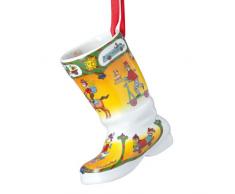 Hutschenreuther 02249-722722-27830 Porzellanweihnachtsstiefel Transportmittel 2011 im Geschenkkarton