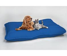 Elegant Hundekissen Maxy, Royal Blau, 60x100cm