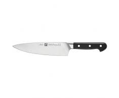 Zwilling Kochmesser Pro Traditionell 20cm in Silber/schwarz, Stahl, 20 x 5 x 5 cm