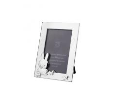 Fotorahmen Miffy mit Enten glänzend 6x9cm versilbert anlaufgeschützt