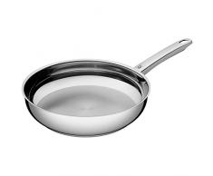 WMF Profi Bratpfanne 20 cm, Cromargan Edelstahl unbeschichtet, Induktion, spülmaschinengeeignet, backofenfest
