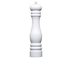 Kitchen Craft Extragroße Master Class Pfeffermühle, Acryl, Weiß, 7 x 7 x 32 cm