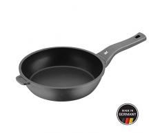 WMF Permadur Premium Servier- Schmorpfanne 24 cm, hoher Rand, mit Gegengriff, Aluminium beschichtet, Induktion, Kunststoffgriff mit Flammschutz
